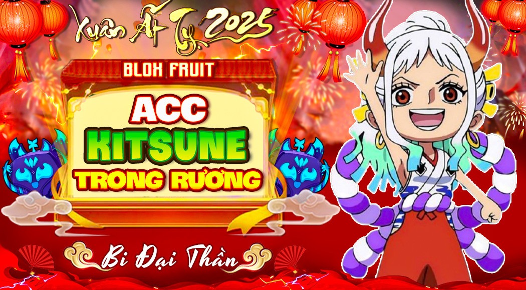 Acc 100% Có Trái Kitsune Rương