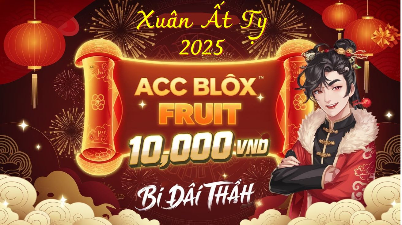 (Giảm Giá Còn 10k) Acc Random Blox Fruit