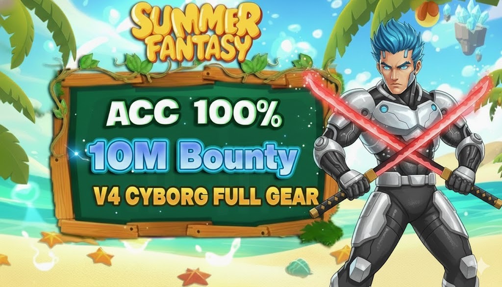 GOD + CDK + V4 CYBORG FULL GEAR + 10M BOUNTY