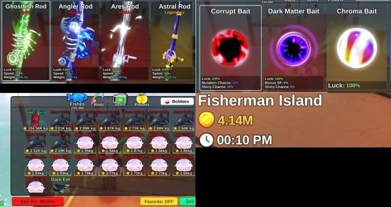 Ghostfinn Rod + coin random