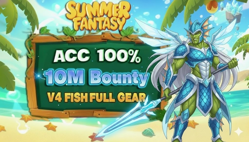 V4 FISH FULL GEAR + 10M BOUNTY