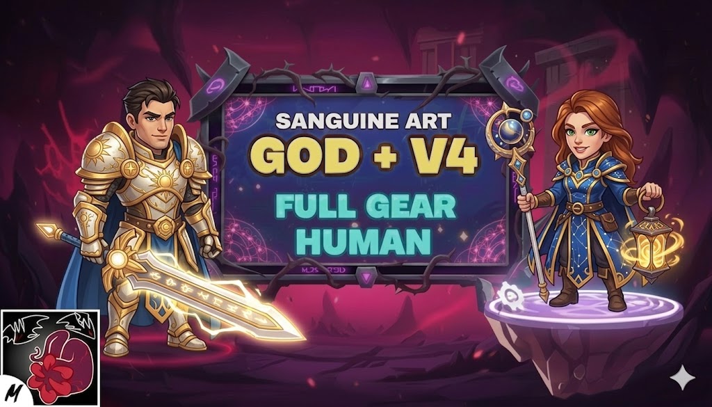 100% SANGUINE + HUMAN FULL GEAR